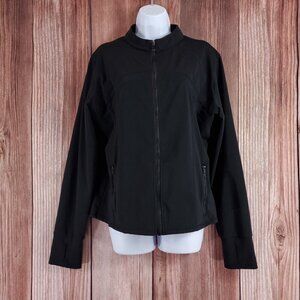 *READ* CVG Constantly Varied Gear Womens XL Black Performance Athleisure Jacket